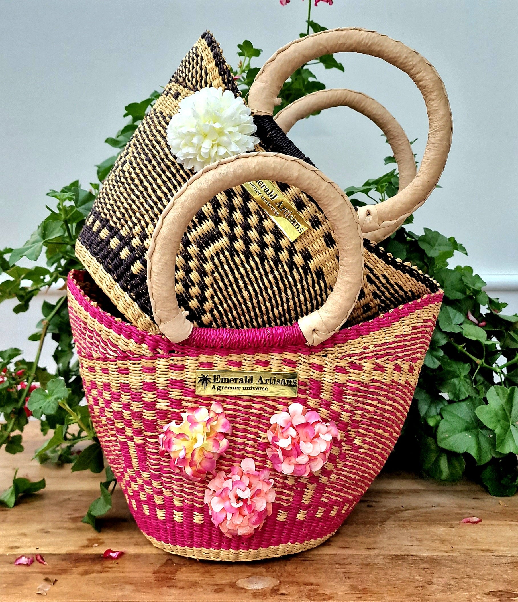 Raffia Basket Bags